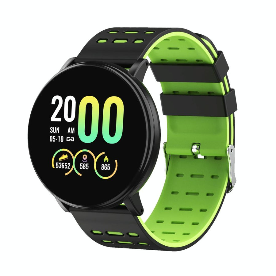 Smart Watch With Call Reminder And Health Monitoring - Green