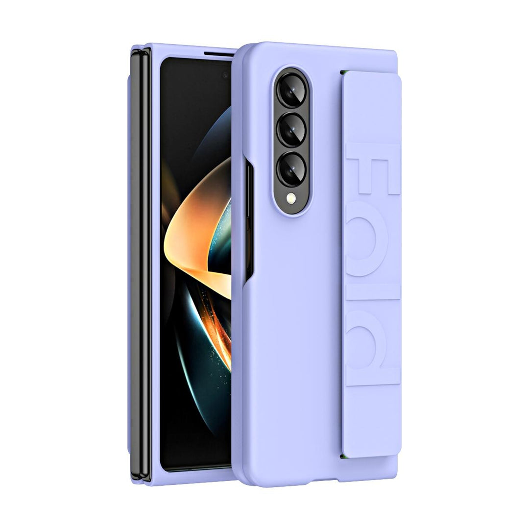 Samsung Galaxy z Fold 4 Shockproof Wristband - Elastic - Purple