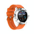 Waterproof Smart Watch With Heart Rate And Sleep Monitoring - Ip68 - Orange