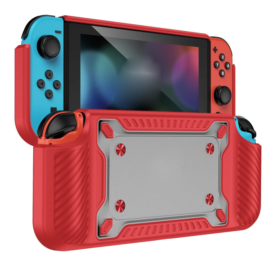 Protective Tpu Pc Case for Nintendo Switch Oled - Red