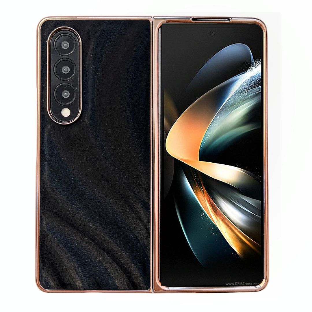 For Samsung Galaxy Z Fold4 5G Nano Electroplating Case - Black