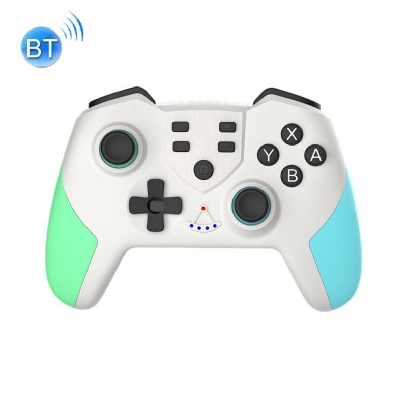 Wireless Six-axis Tooth Handle for Switch Pro - Blue Green