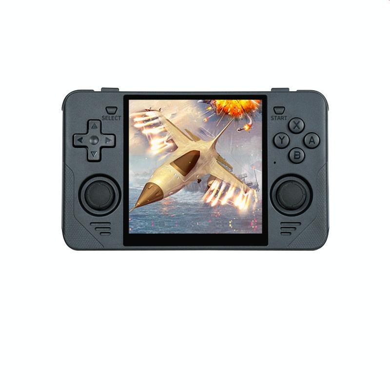 Rgb30 4 Inch Ips Screen Handheld Game Console Built In Wifi＋Bluetooth 16Gb & 128Gb Black - Black - 16Gb+128Gb