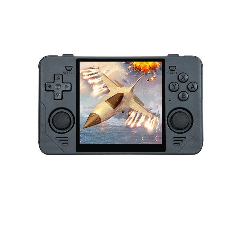 Rgb30 4 Inch Ips Screen Handheld Game Console Built In Wifi＋Bluetooth 16Gb & 128Gb Black - Black - 16Gb+256Gb