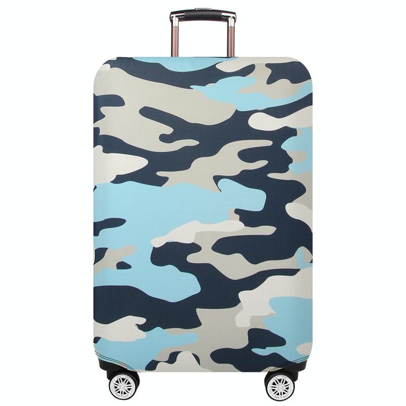 Xl Dustproof Travel Trolley Suitcase Cover - Wear-resistant - Camouflage 3