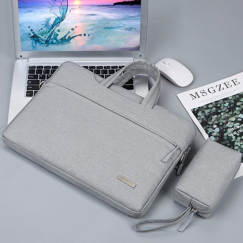 14 Inch Inner Bag with Power for Handbag or Laptop - Grey