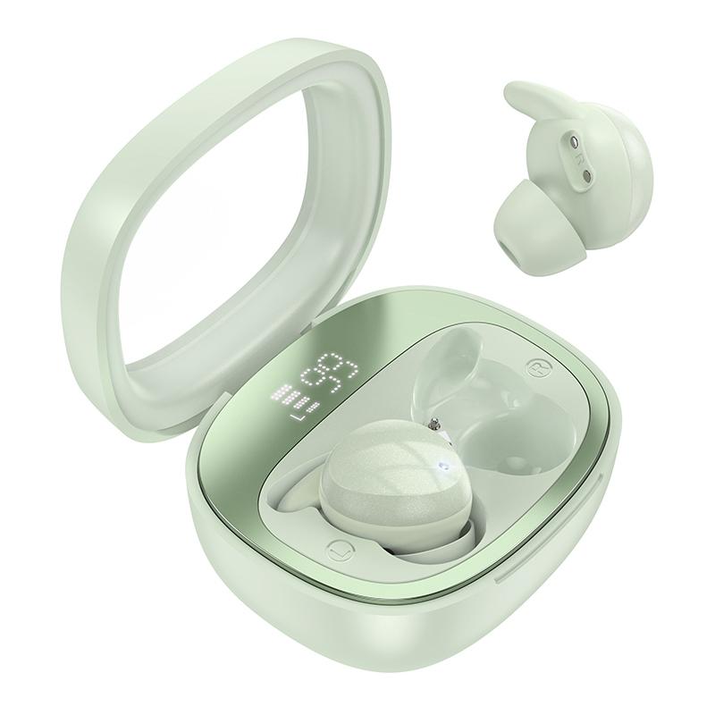 Wireless Sleep Earbuds by Hoco - True Bluetooth - Green