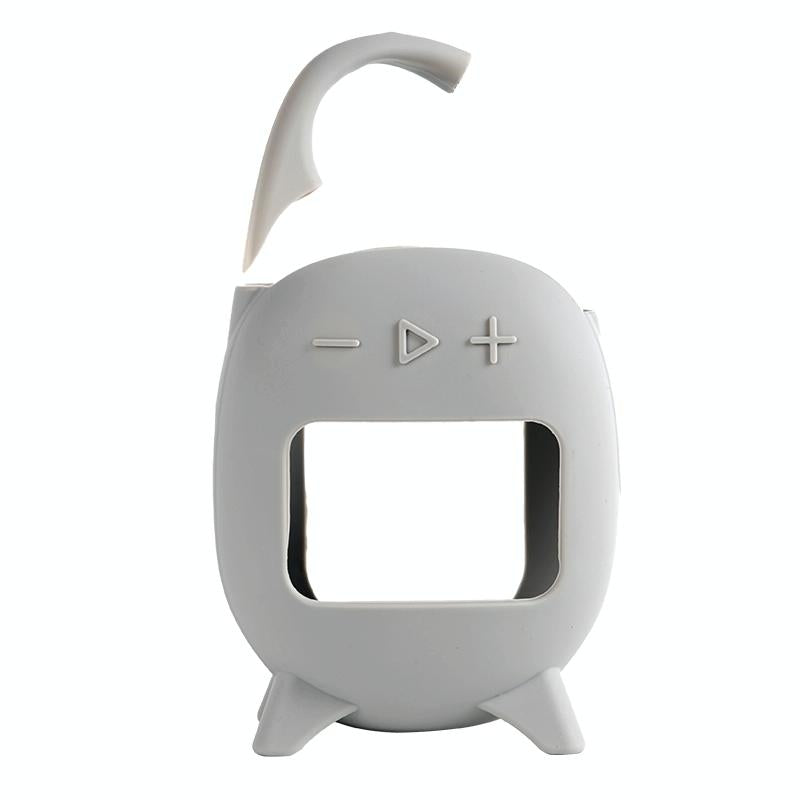 Soft Silicone Protective Case for Jbl Clip 5 Portable Speaker - Grey