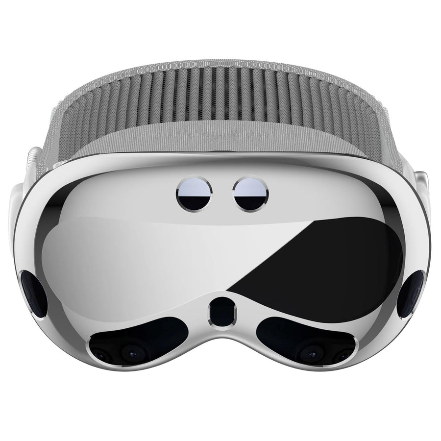 Vr Case for Apple Vision Pro - Electroplated Tpu - Sliver