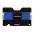 Multi Function Aluminum Card Holder For Men & Women Elastic Band Wallet - Blue