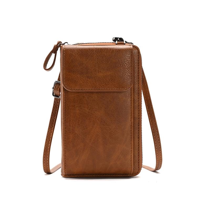 Versatile Shoulder Bag For Women - Brown