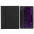 Bluetooth Keyboard Leather Case For Ipad 10.2 / 10.5 With Monochrome Backlight & Three-Fold Holder - Black