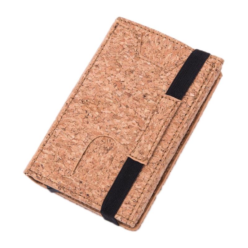 Rfid-blocking Aluminum Card Holder - Secure & Compact - Tree Cedar Apricot