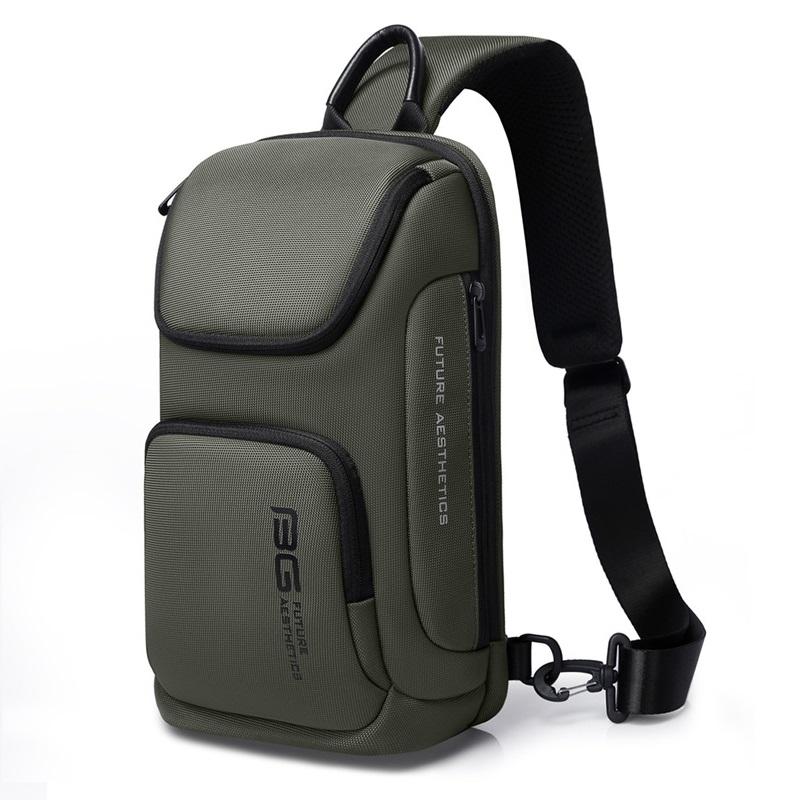 Lightweight Men Crossbody Bag For Business Essentials - Green