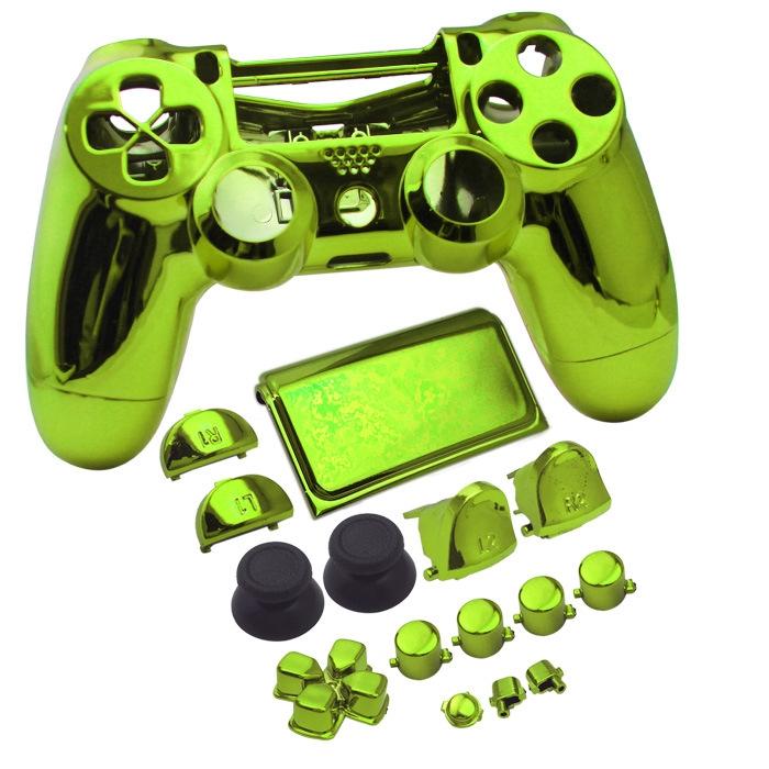 Ps4 Slim Protective Case - Electroplated - Green