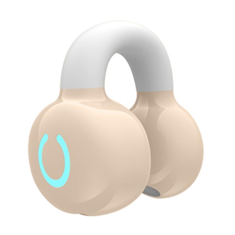 Wireless Bone Conduction Earphone - Single Ear Clamp Design - Skin Colour