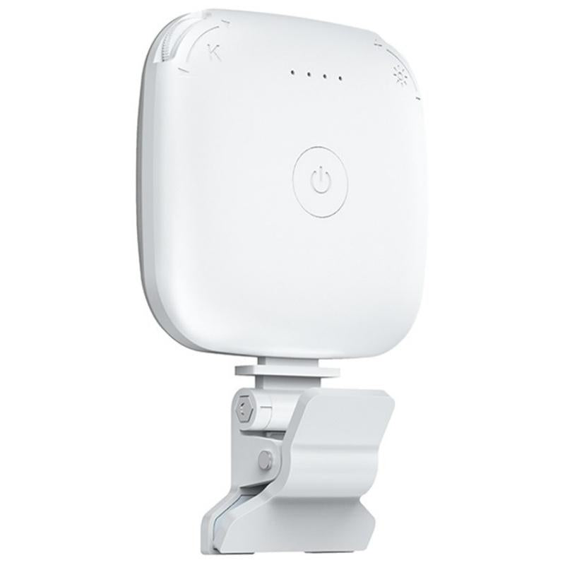 Portable Mini Clip-on Led Fill Light for Video Conferencing and Live Streaming - White