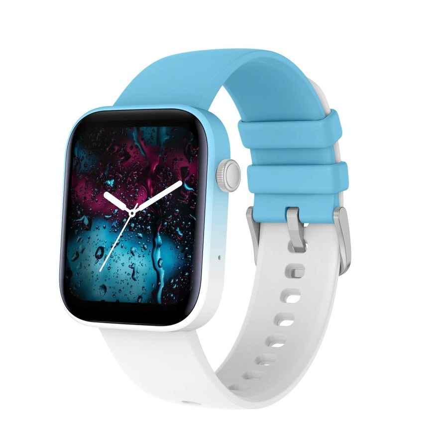 1.8 Inch Tft Screen Bluetooth Smart Watch Support Heart Rate Monitoring & 100+ Sports Modes - Blue