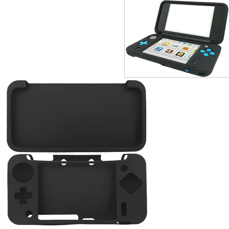 Silicone Protective Case for 2ds Ll - Slim Design - Black
