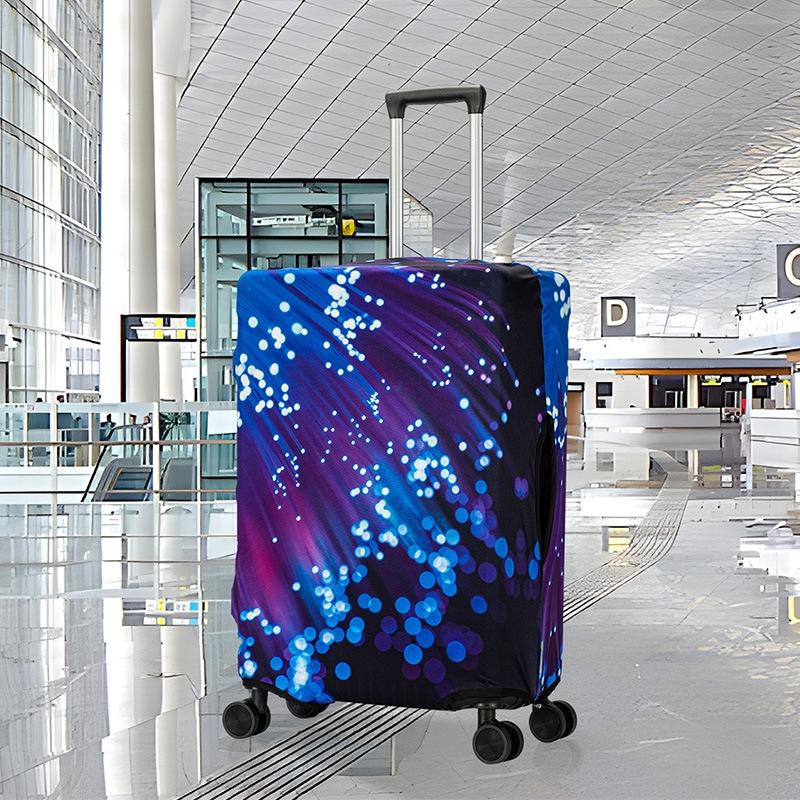 Thick Elastic Luggage Cover for Outdoor Travel - Fits 22-24 Inches - T-019 - M (20-22 Inches)