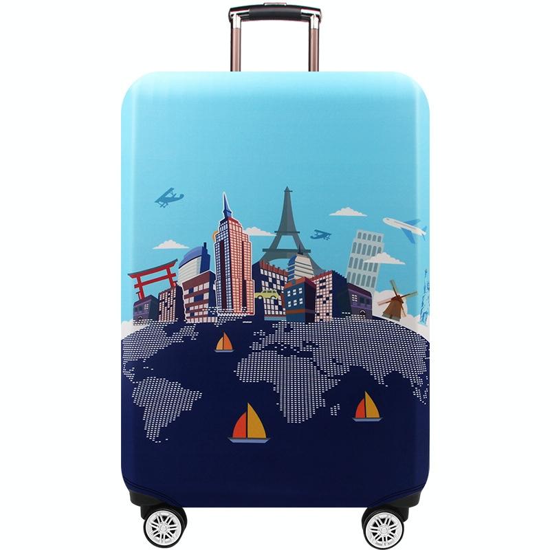 Thickened Luggage Cover - Elastic Wear-resistant Anti-dust Protection - Size l - Travel