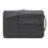 15.6 Inch Business Laptop Liner Bag - Polyester Zipper Closure - Dark Gray