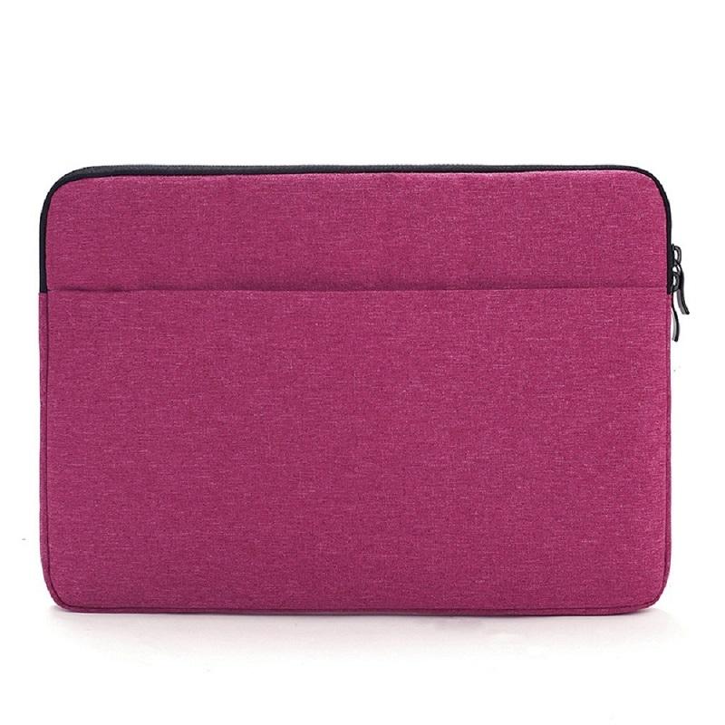 Waterproof Laptop Inner Bag for Macbook / Xiaomi 11 / 13-15 Inch - Anti-vibration - Rose Red