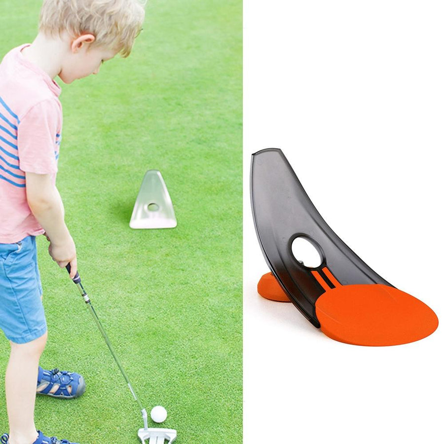 2-pack Indoor / Outdoor Golf Putting Trainer - Orange