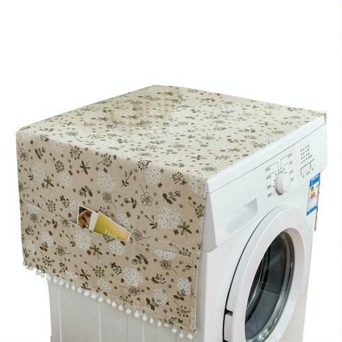 Kitchen Refrigerator and Washing Machine Dustproof Cover - 55x130cm - Dandelion