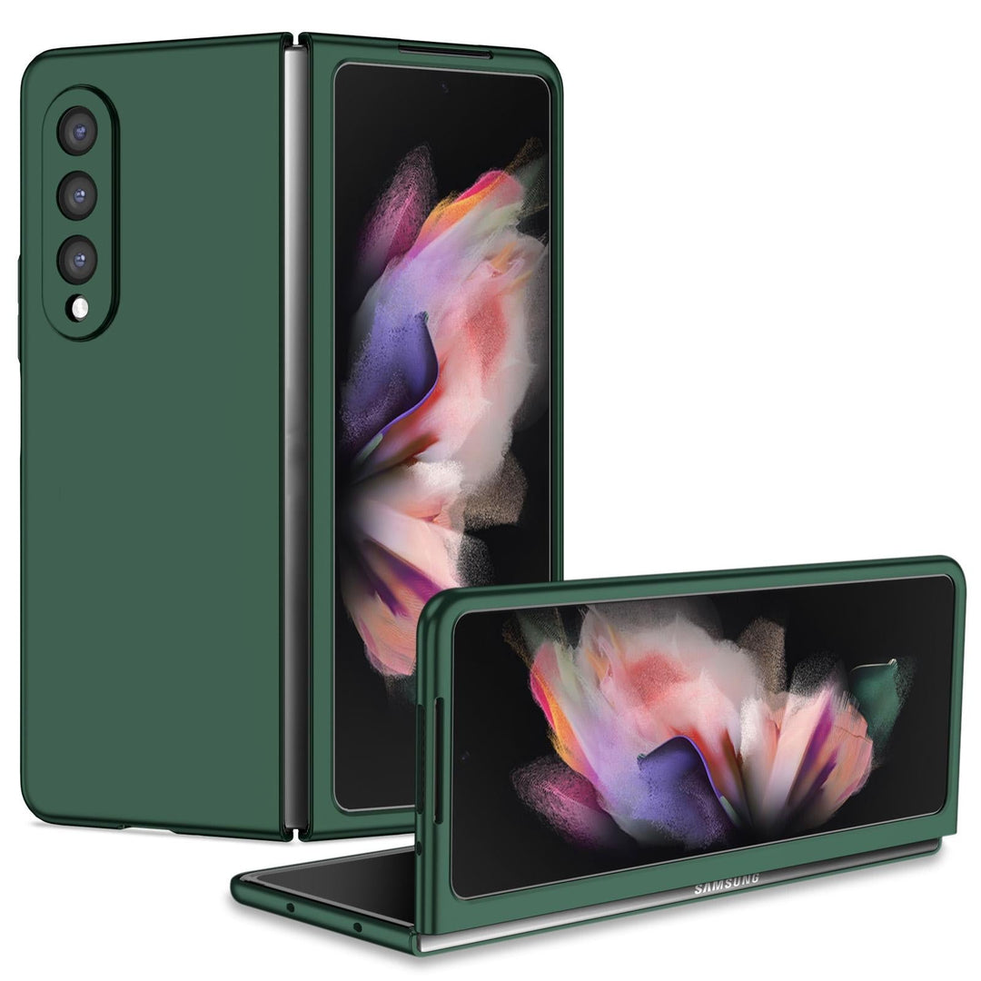For Samsung Galaxy z Fold4 5G Foldable Armor Phone Case - Compact and Durable - Dark Green