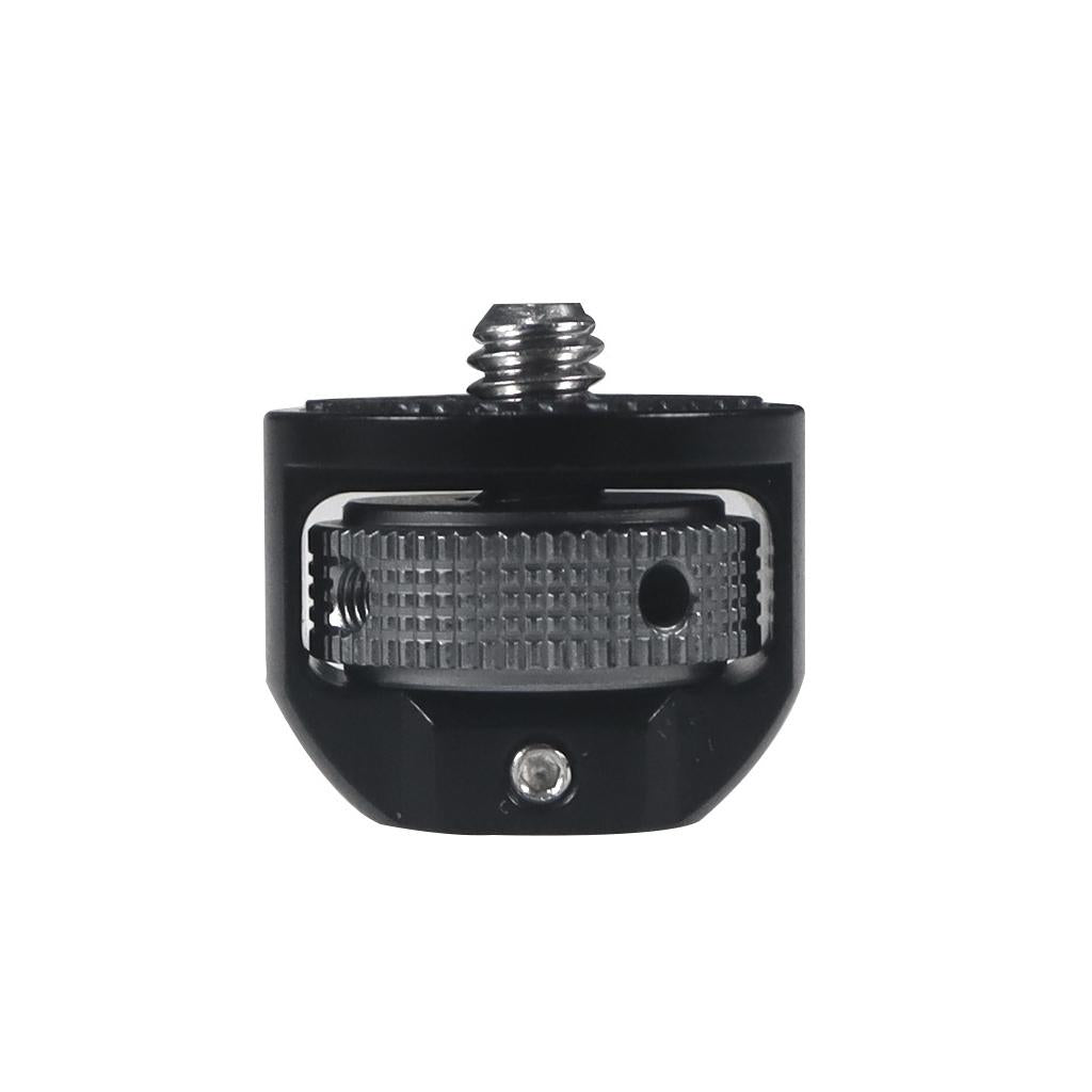 Universal 1 / 4 Inch Camera Adapter for Dji Pocket 2 / Insta360 one X2 - Black + Titanium