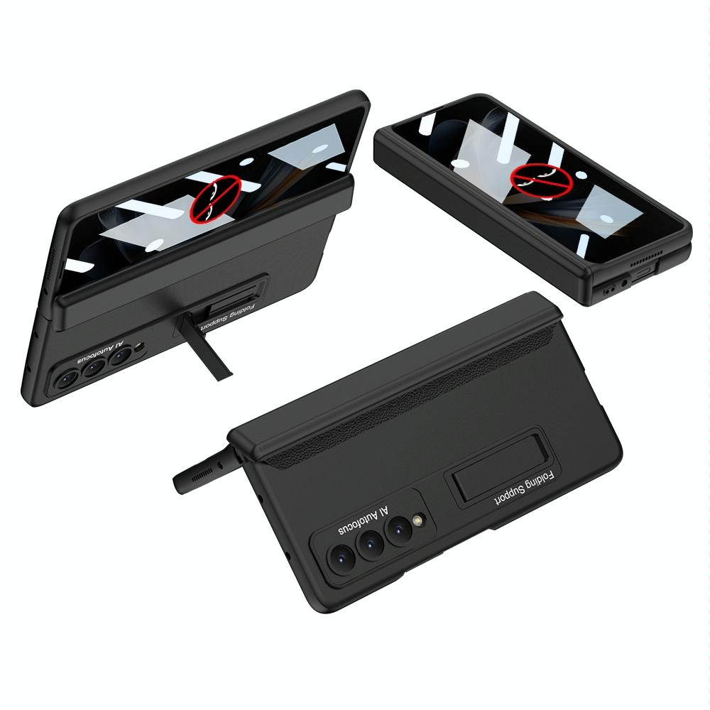 For Samsung Galaxy Z Fold4 5G Magnetic Fold Case - Full Coverage - Black