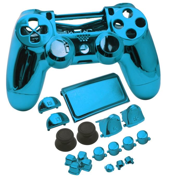 Ps4 Slim Protective Case - Electroplated - Blue