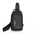 Men Crossbody Bag For Outdoor Sports Leisure - 2-Black