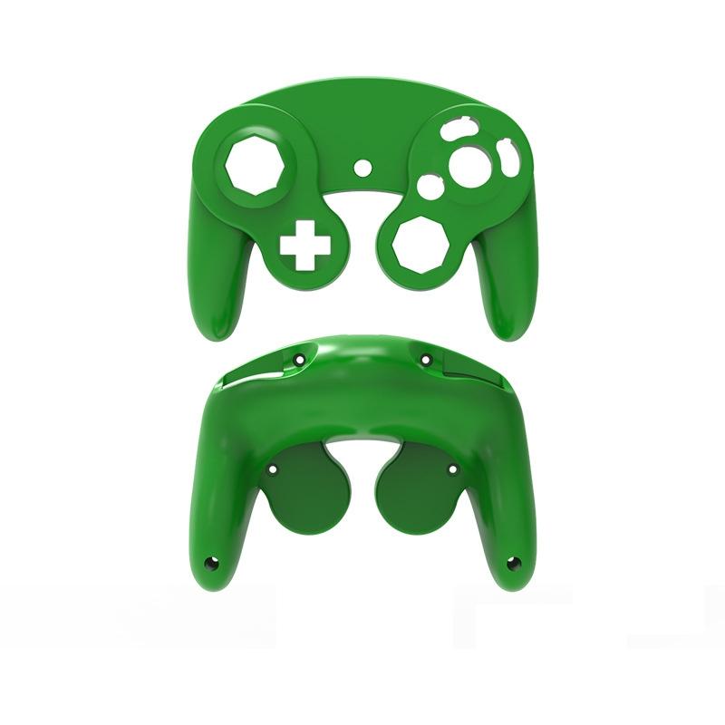 Nintendo Ngc Replacement Shell Handles - 2 Piece Set - Green