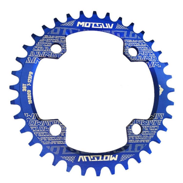 Mtb 104Bcd Narrow Wide Chainring 32T - Blue