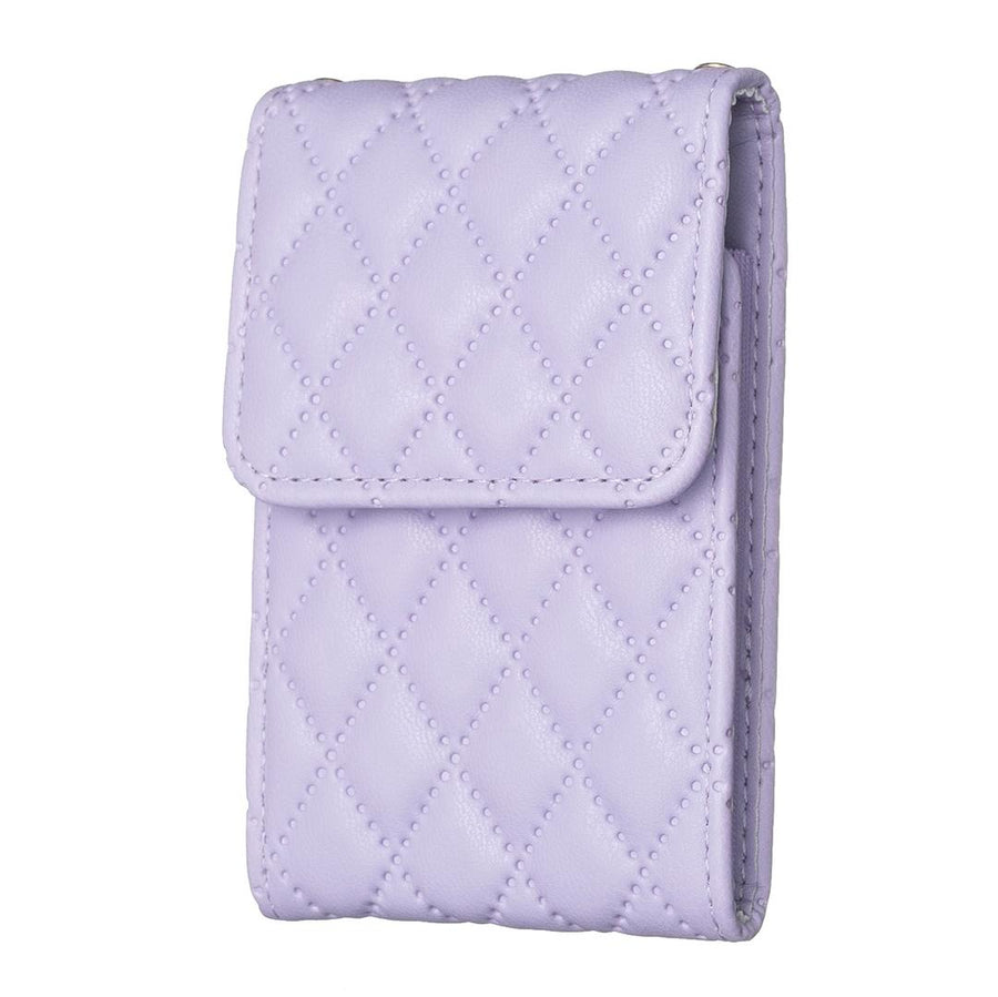Vertical Card Bag For Mobile Phones Sticker - Purple