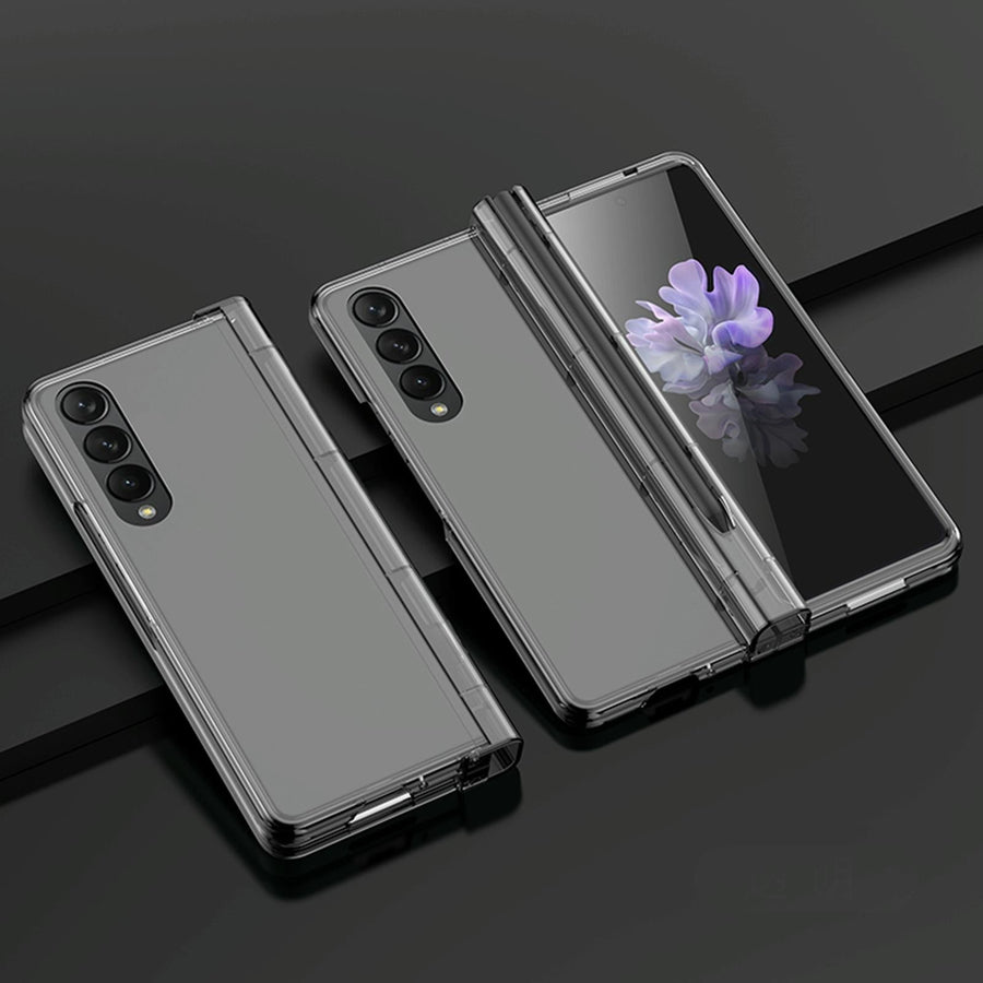 For Samsung Galaxy Z Fold4 5G Integrated Shockproof Case - Transparent