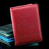Stylish Pu Leather Driving License Holder Wallet - Red