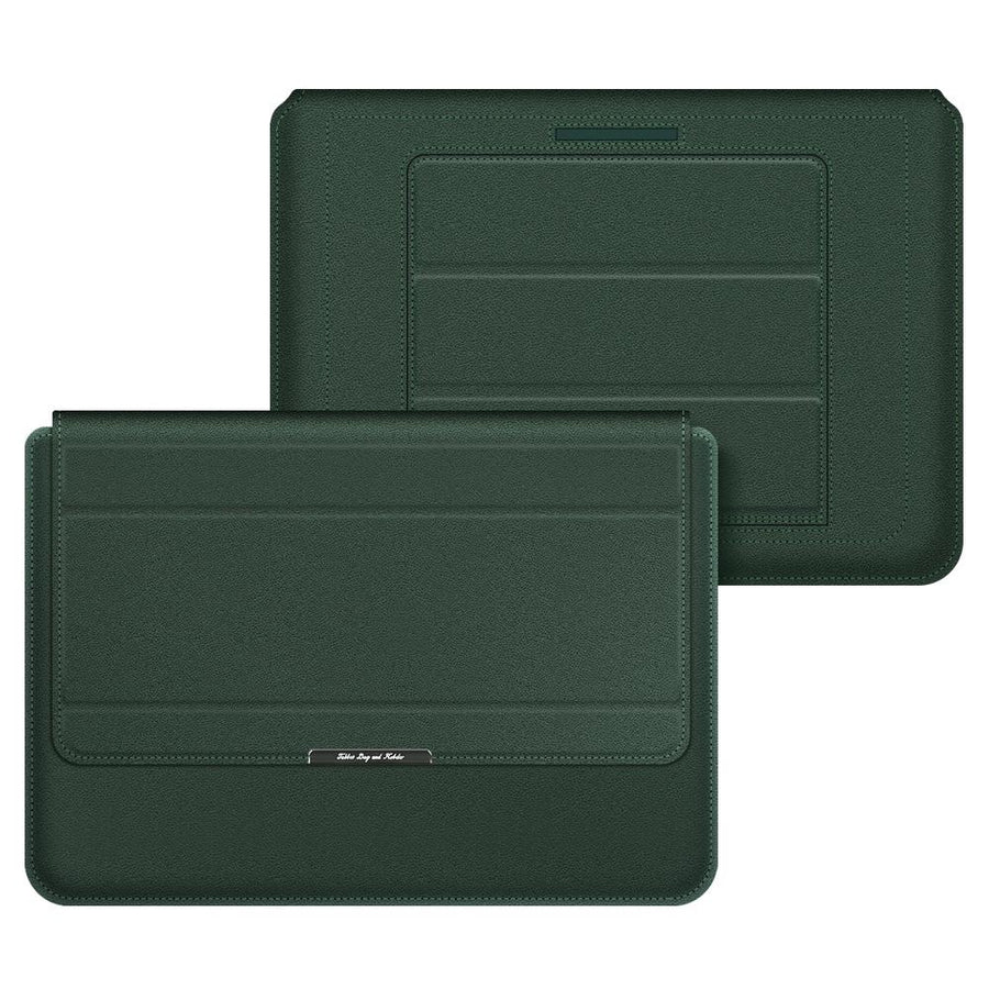 Waterproof 4-In-1 Laptop Holder With Wrist Protection - Fits 15 / 16 Inch - Green