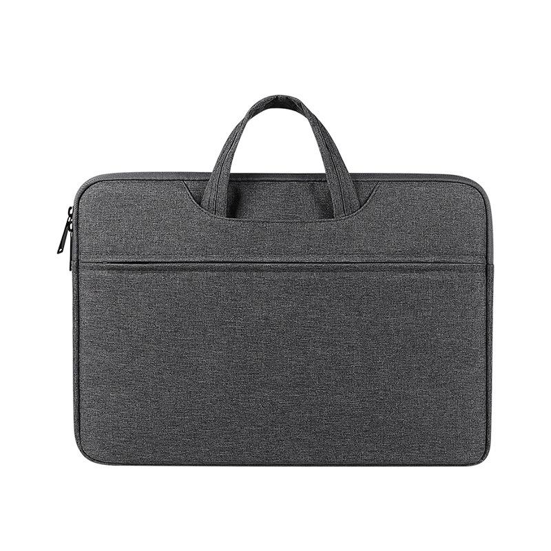 Waterproof Laptop Handbag - 15.6 Inches Shock-absorbing & Large-capacity - Deep Sky Gray