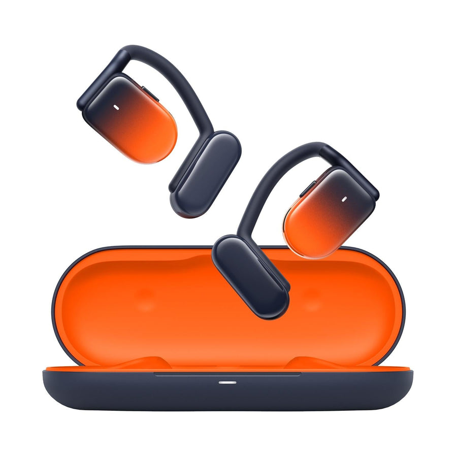 Waterproof True Wireless Noise-cancelling Bluetooth Earbuds - Orange
