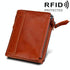 Men Leather Rfid Blocking Card Holder Wallet - 12.1x9.4x2.7cm - Ccb1085E