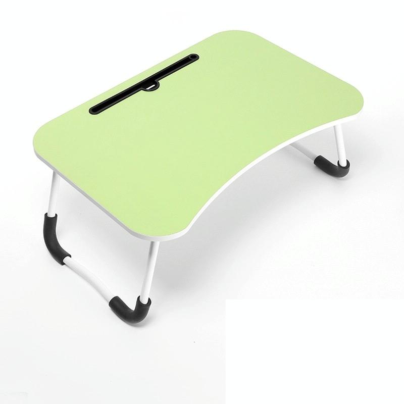 Portable Folding Desk with Fan & Lamp - Compact Design - Eye Grotection Green
