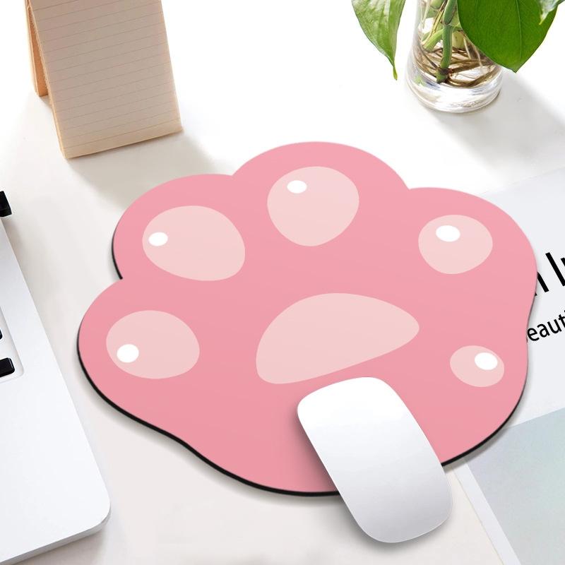 3 Piece Cute Cartoon Cat Claw Mouse Pad Set 280 X 250 X 3Mm - Pink