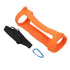 Jbl Charge 4 Speaker Cover with Strap & Carabiner - Portable Silicone Protection - Orange