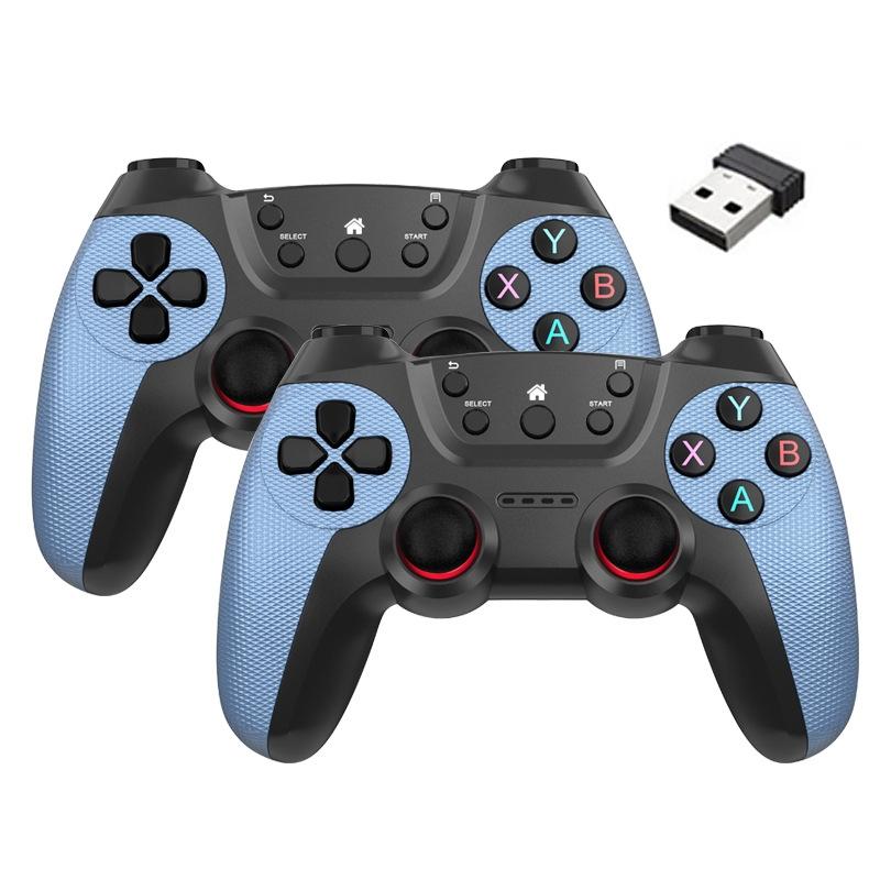 2.4g Wireless Controller for Pc Linux Android Tvbox - Supports Dual Connection - Mountain Blue