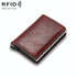 Carbon Fiber Rfid Wallet for Men - Red