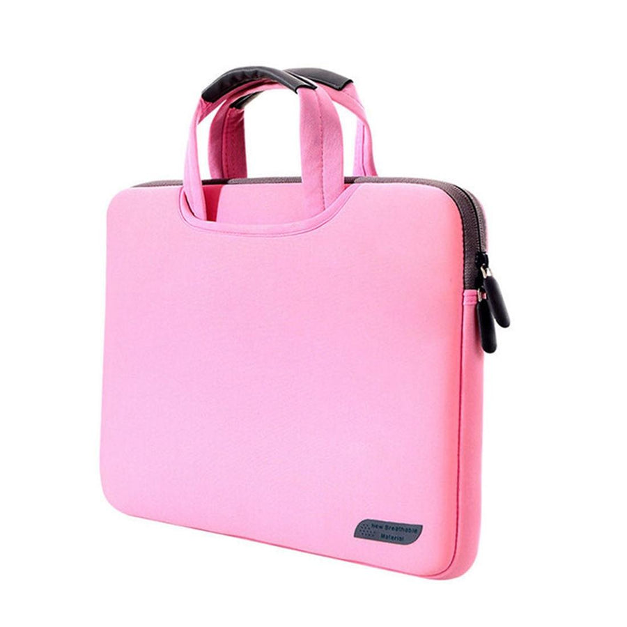 Portable Air Permeable Sleeve for 12 Laptops - 32x21x2cm - Pink