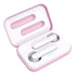 Wireless Touch Earphones with Magnetic Charging Box - Bluetooth 5.0 - Pink